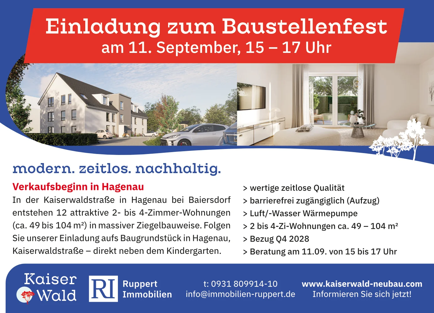 Kaiserwald-Einladung Kaiserwald-Einladung
